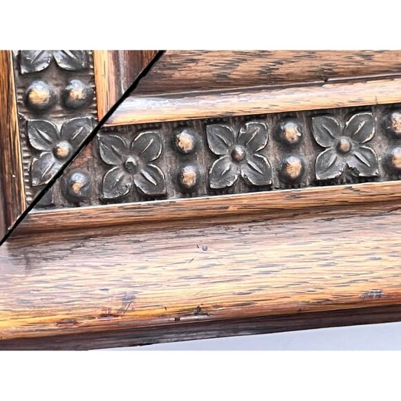 Vintage BRENNER ART Oil Painting Signed-Brenner, cabin scene - Picture 8 of 10